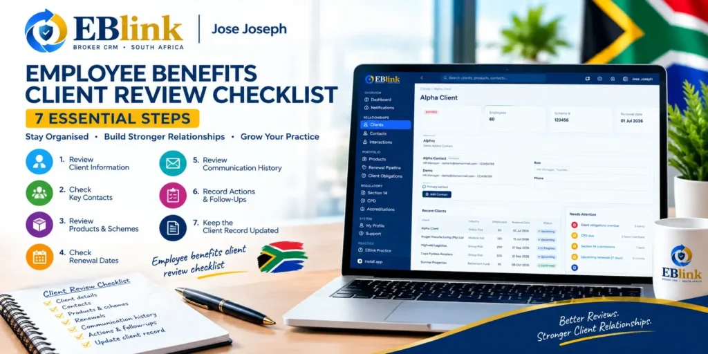 Employee Benefits Client Review Checklist 7 Essential Steps